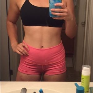 LuluLemon reversible yoga booty shorts